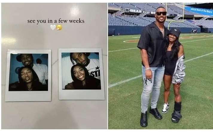 Simone Bills will reunite when her husband, Jonathan Owens, returns to Chicago for the new NFL season.see more 👇 👇 