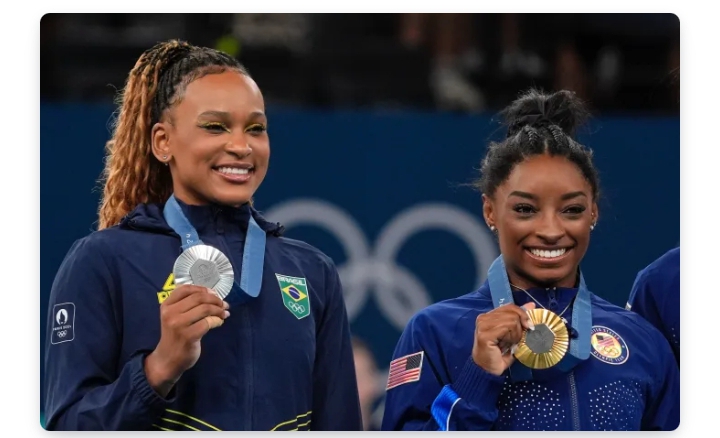 Simone Biles Epic Responds To Rebeca Rivalry Am Not In Competition With No One…see more 👇 👇 