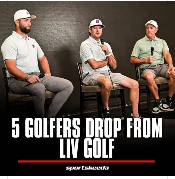 Liv Golf relegates 5 prominent golfers which has domino effect on other players full details below 