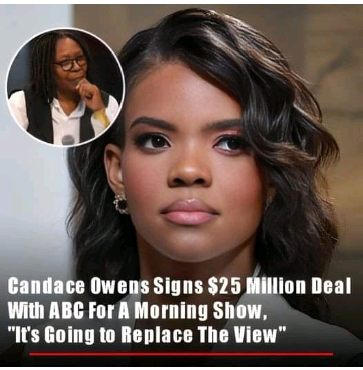 Breaking : Candace Owens Signs $25 Million Deal With ABC For A Morning Show, “It’s Going to Replace The View”…See More