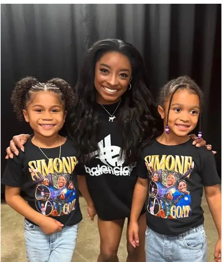 Simone Biles Flaunts Youngest Family Member Baby Biles as New Gymnastics Partner, Ahead of Paris Olympics see more 👇 👇 