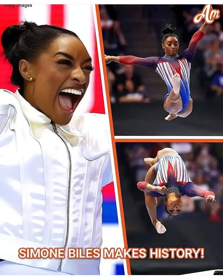 Simone Biles makes history with second Olympic gymnastics all-around gold medal see more 👇 👇 