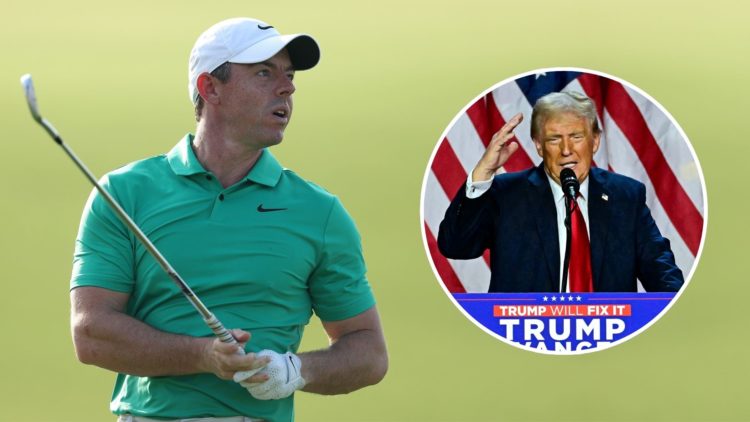 Rory McIlroy reacts to Donald Trump becoming US President and predicts if he can sort out PGA Tour merger