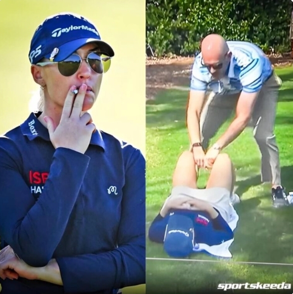 TENSION A video featuring Charley Hull and her male caddie has been leaked to the golf community, allegedly by a envious female golfer.