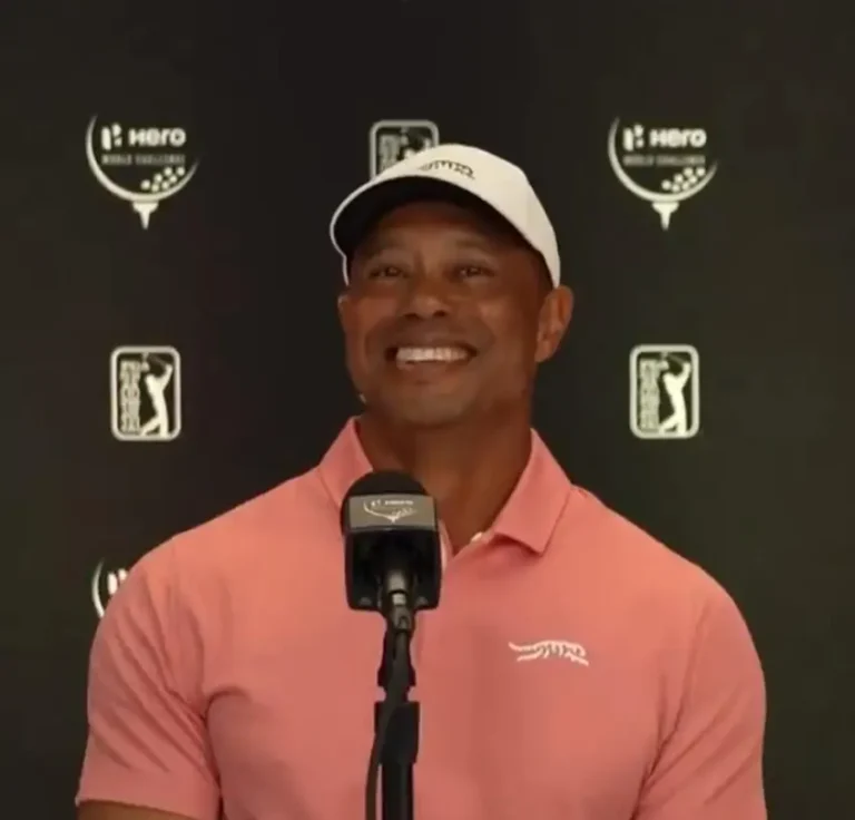 Tiger Woods defeated but it’s star-like debut