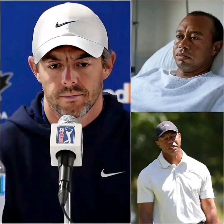 SAD NEWS: Rory McIlroy’s and Golf fans were heartbroken, shed tears and prayed for the legend Tiger Woods after this heartbreaking announcement…