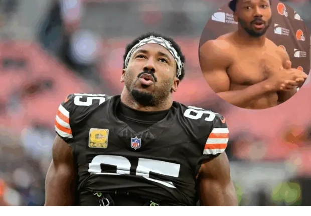 NFL: Cleveland Browns»“An Inch for Every Sack?”: NFL Fans Joke as Myles Garrett’s Manhood Draws More Attention Than His 4 Sacks
