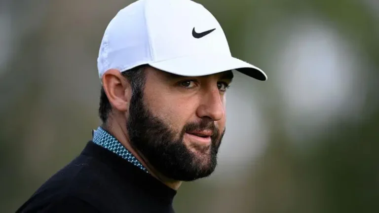 Scheffler one off lead on return at American Express