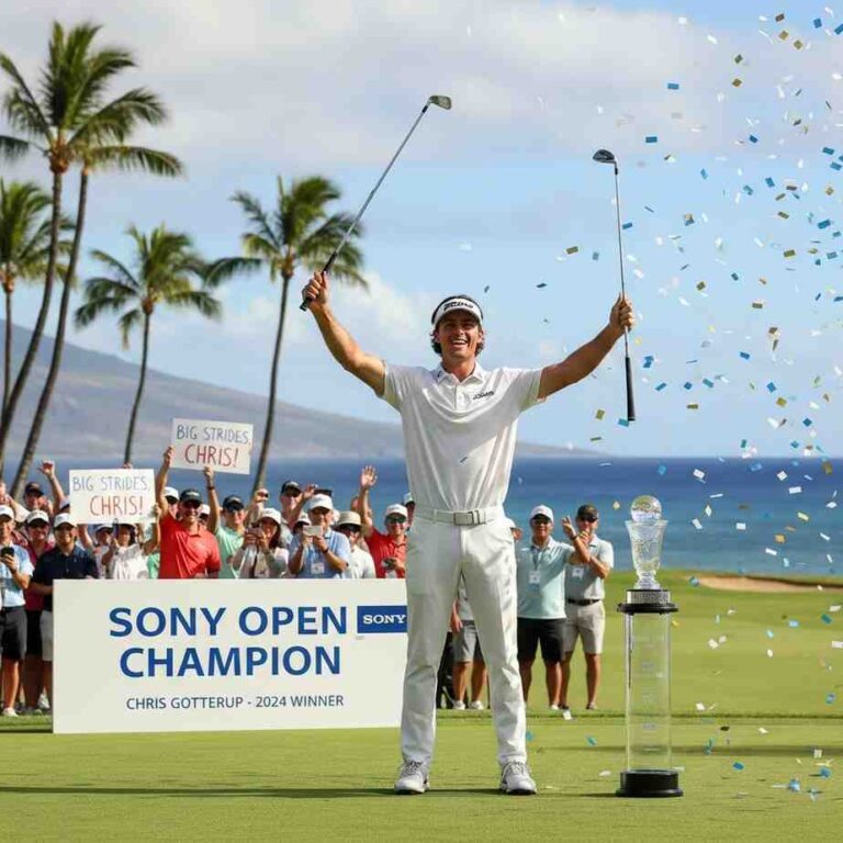 Chris Gotterup signals big strides in game with Sony Open victory